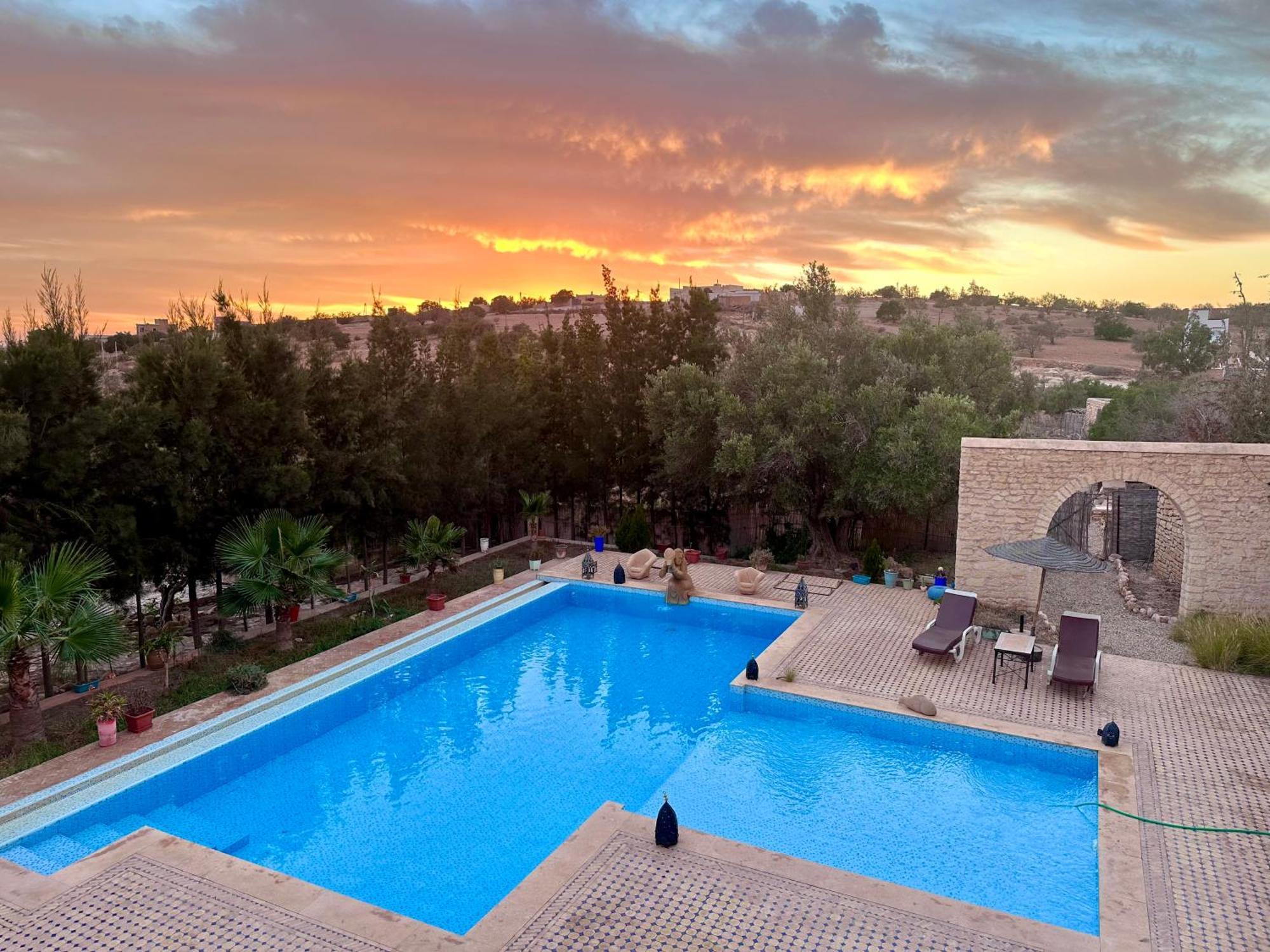 Quiet Oasis Luxury Stone Villa With Panoramic Views Near Essaouira Bagian luar foto
